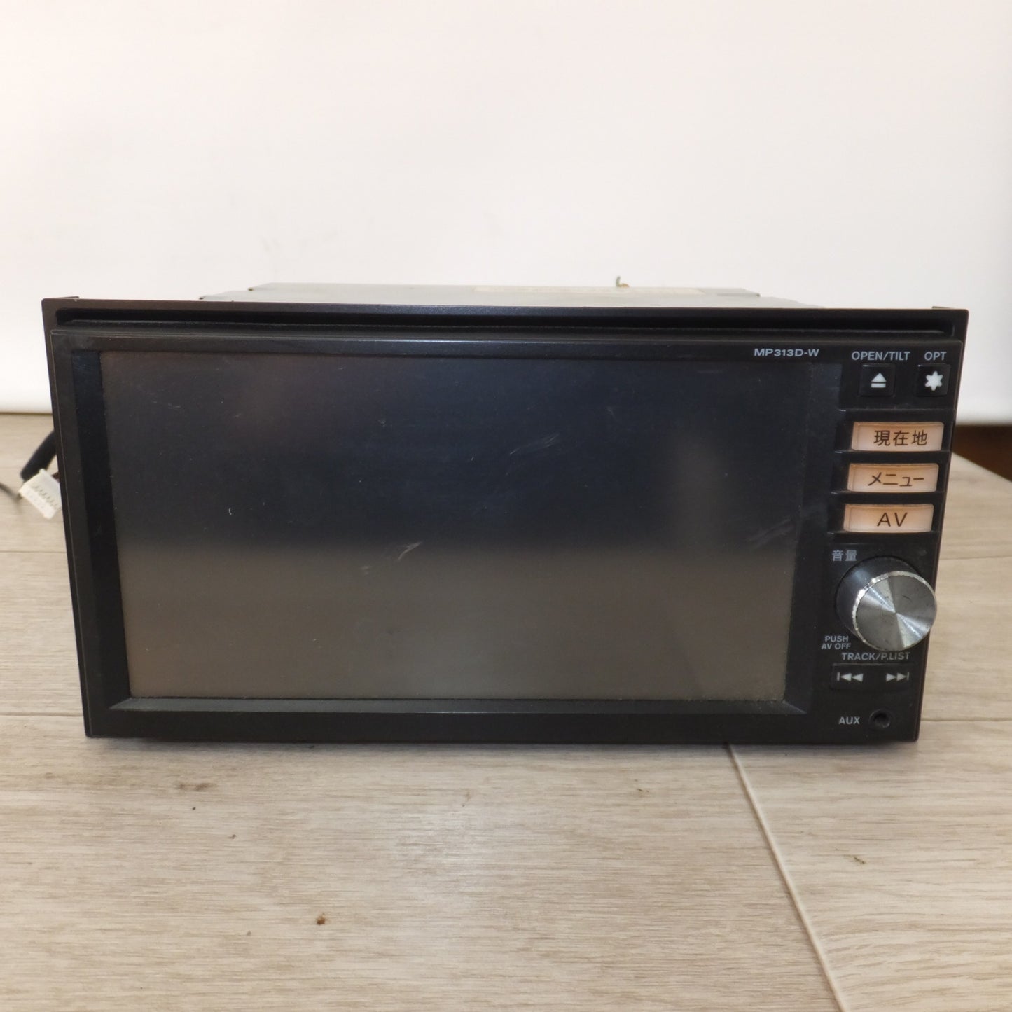 [送料無料] ジャンク★パイオニア製 日産 純正 オリジナルナビゲーションシステム MP313D-W B8260-7990N NVF-0238ZN[10]★