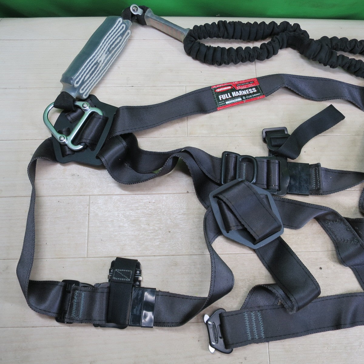 ☆ツヨロン 藤井電工 黒影 フル ハーネス TH-504-2NV93SV-OT-DG-M-2R23-BX Mサイズ 130kg以下 ランヤード付 胴ベルト固定具 UT-WA45-HD TSUYORON☆