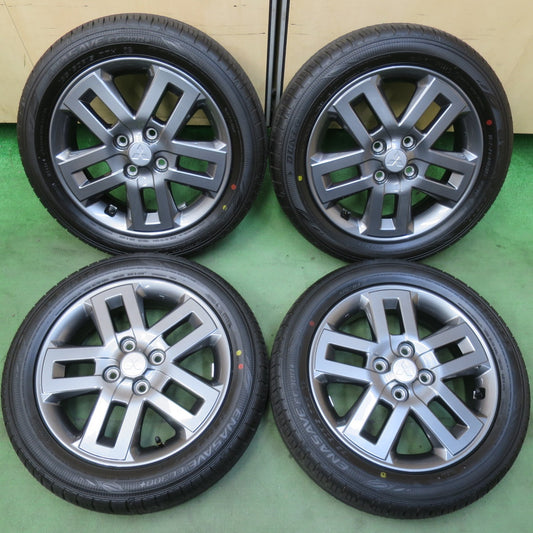 新車外し！24年★三菱 デリカ ミニ 純正 165/60R15 ダンロップ エナセーブ EC300+ 15インチ PCD100/4H★5112410イノ