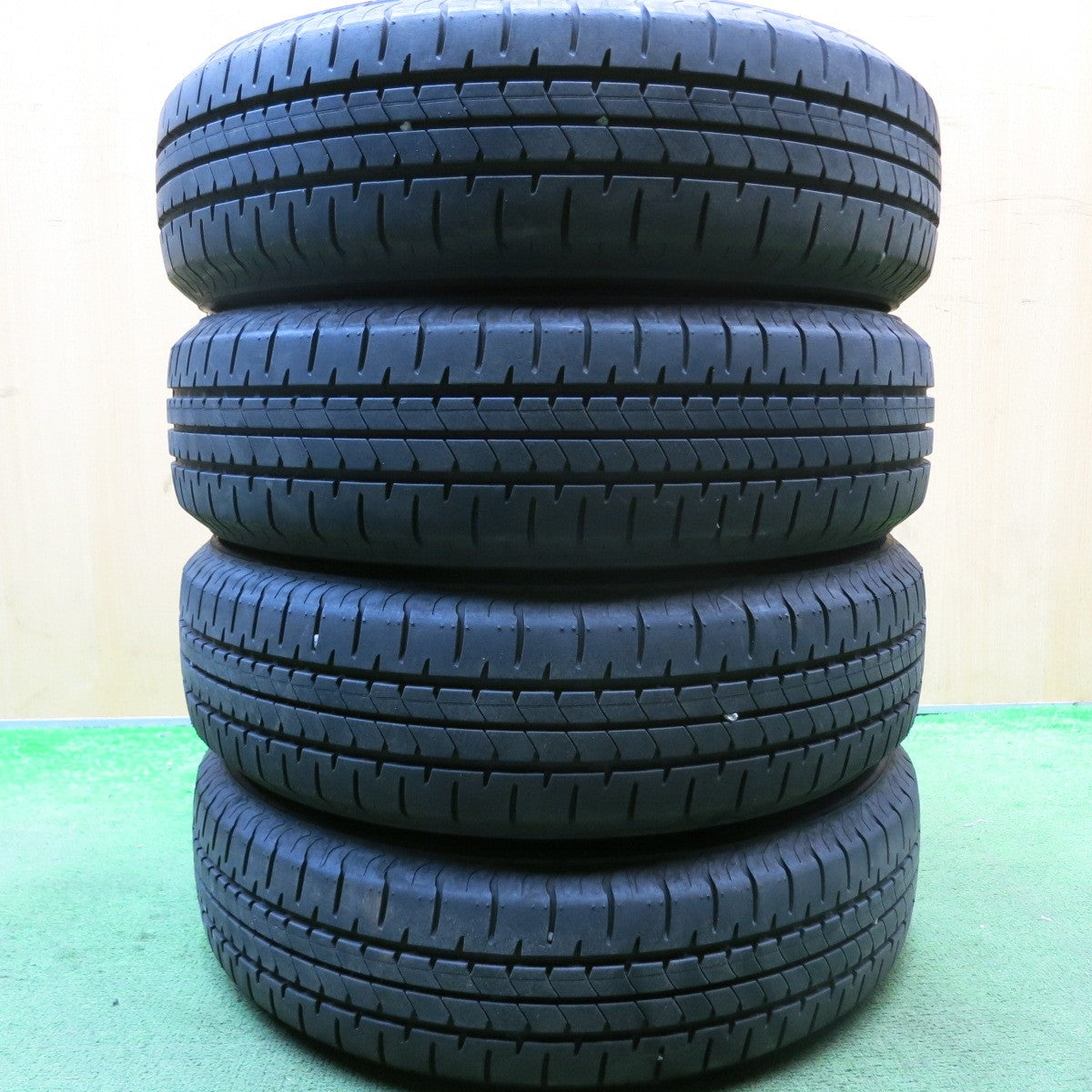 4本価格！24年★155/65R14 ブリヂストン NEWNO スチール ホイール 14インチ PCD100/4H★5083104HAノ