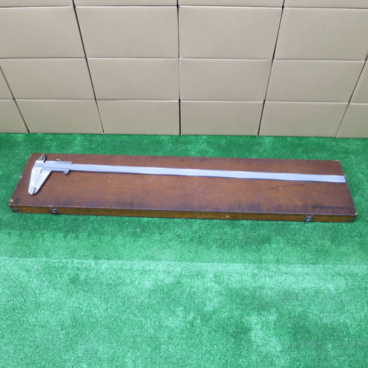 [送料無料] ◆ミツトヨ 長尺 ノギス 1000mm 100cm 測定 器 アナログ 式 Mitutoyo 型番 不明◆