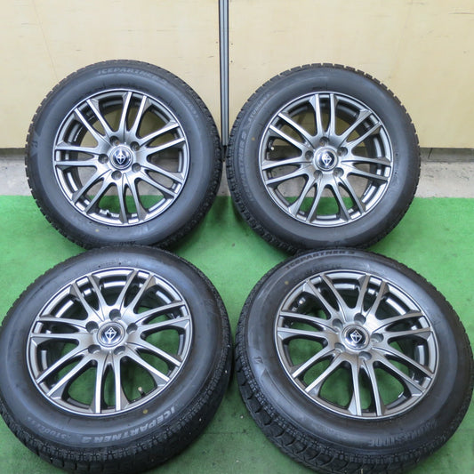 キレイ★スタッドレス 205/60R16 ブリヂストン アイスパートナー2 VELVA ヴェルヴァ 16インチ PCD114.3/5H★5090403TTス