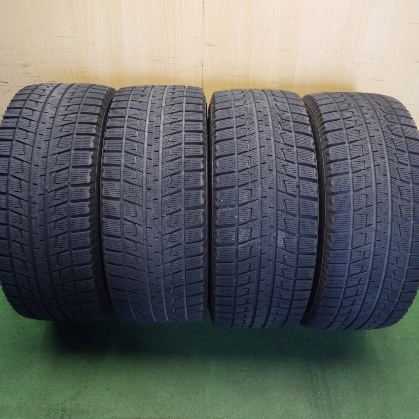 キレイ◎BMW 等 MOTEC GLEN 255/55R18 スタッドレス ブリヂストン ブリザック RFT モーテック グレン 18インチ PCD120/5H◎6081807Hス