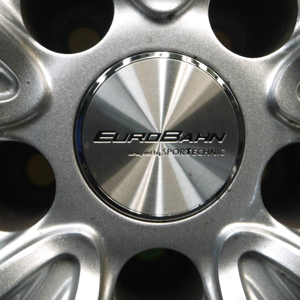 バリ溝 20年 キレイ 9.5分★ベンツ等 EUROBAHN 235/65R17 スタッドレス グッドイヤー アイスナビ SUV PCD112/5H★4012703クス