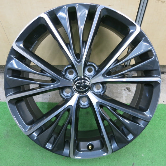 新車外し！1本★トヨタ 60系 プリウス Zグレード 純正 ホイール 19インチ 19×6.5J PCD114.3/5H★5021208ナホ
