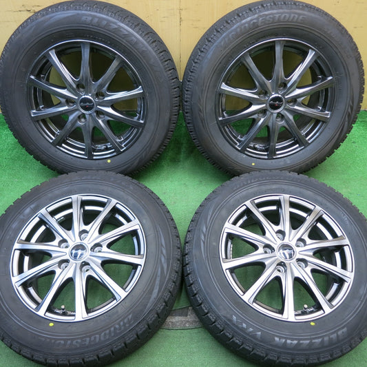 バリ溝！9.5分★スタッドレス 195/65R15 ブリヂストン ブリザック VRX EuroSpeed MANARAY SPORT マナレイ 15インチ PCD114.3/5H★5062004NJス