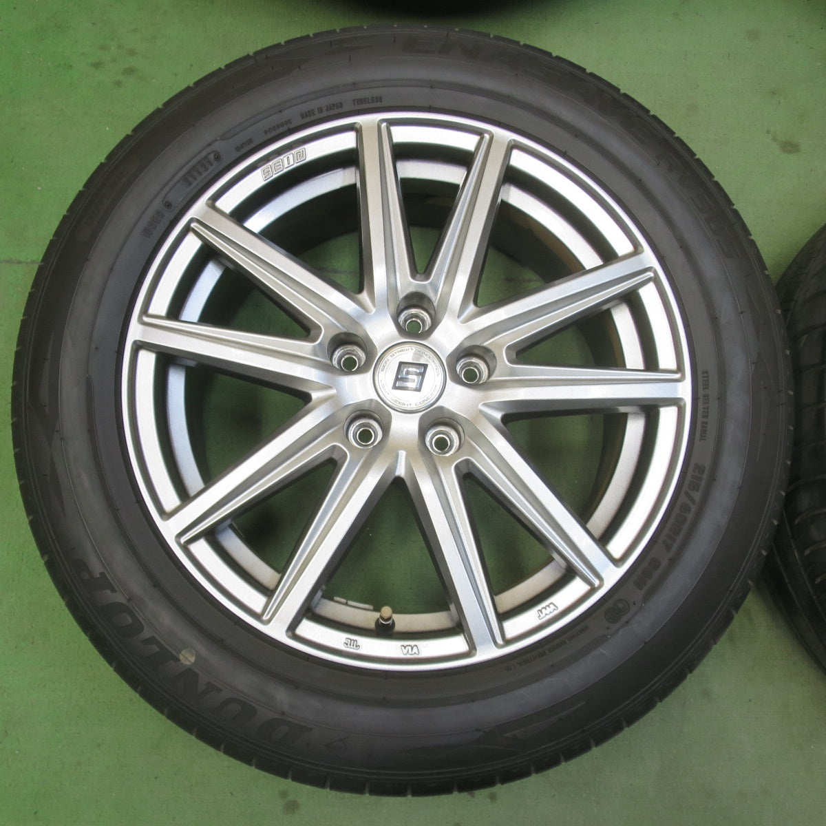 バリ溝！キレイ！8.5分★215/60R17 ダンロップ エナセーブ RV505 SEIN SS ザイン 17インチ PCD114.3/5H★6031602イノ
