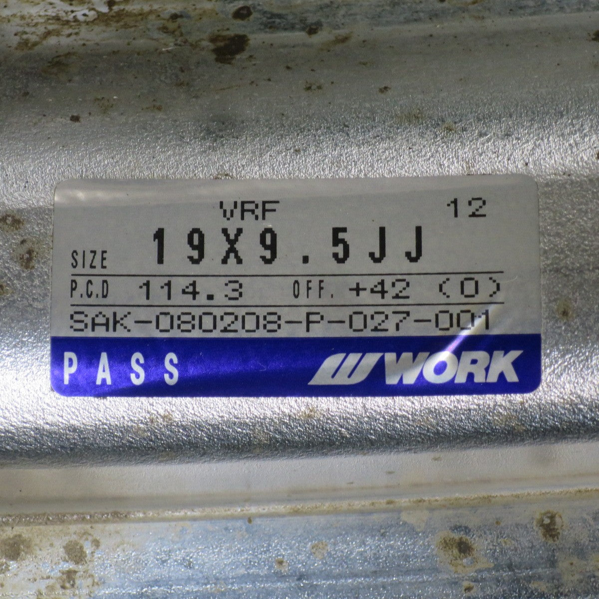 4本価格★WORK VARIANZA VRF 235/35R19 265/30R19 グッドイヤー イーグル LS2000 ワーク ヴァリアンツァ 19インチ PCD114.3/5H★6052702NJノ