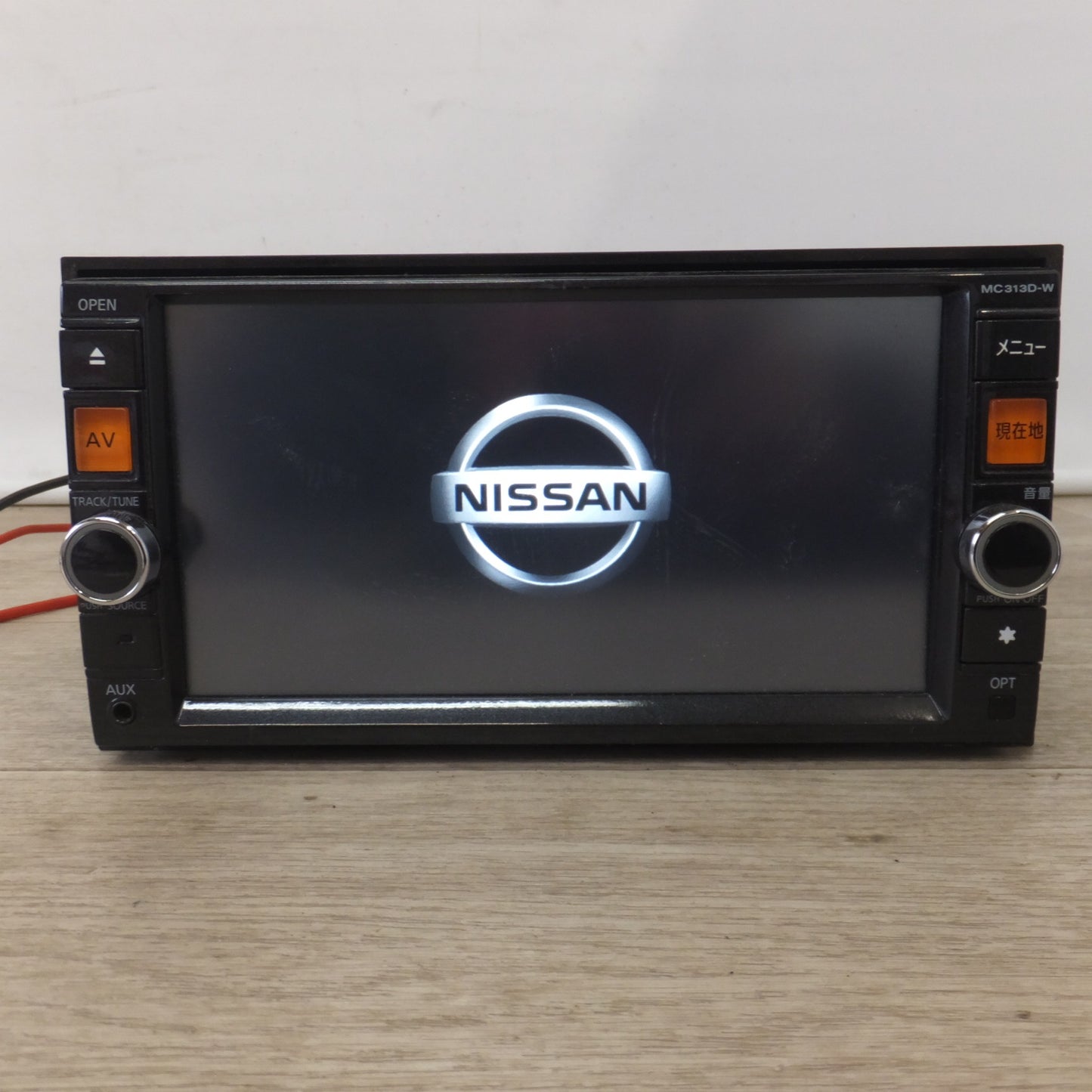 [送料無料] ★クラリオン製 日産 純正 オリジナルナビゲーションシステム MC313D-W B8260-C9948(26)★