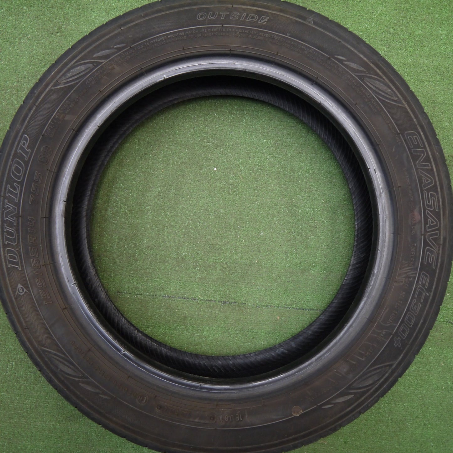 4本価格！24年★155/65R14 ダンロップ エナセーブ EC300+ タイヤ 14インチ スペーシア N-BOX タント 等★6020209Hノタ