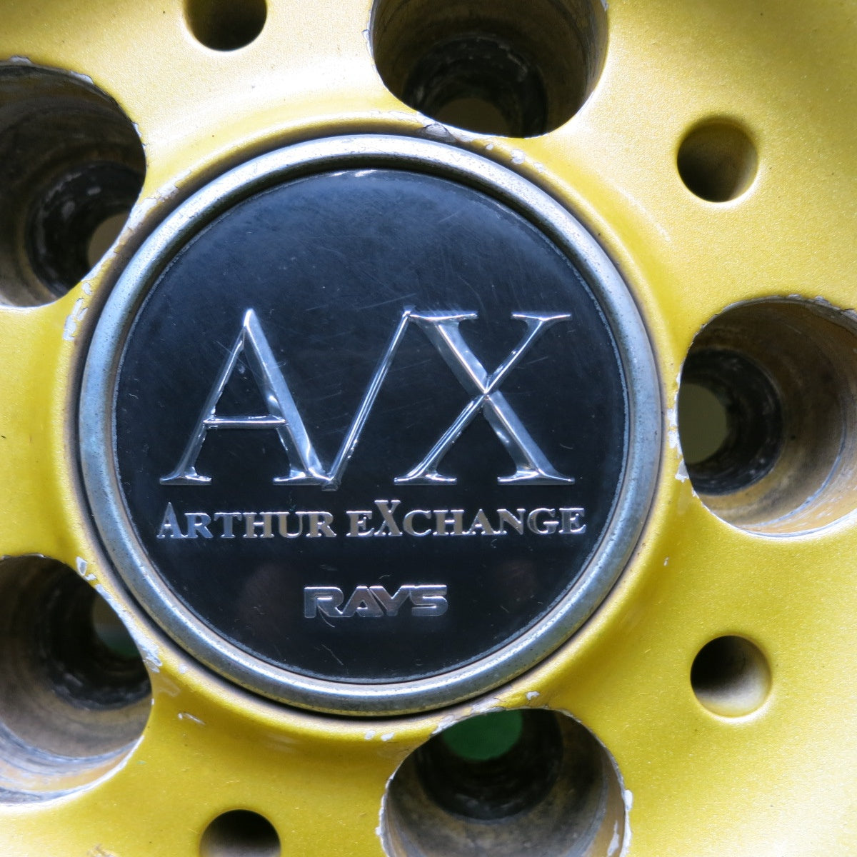 バリ溝！9分★プリウス 等 RAYS A/X ARTHUR EXCHANGE MM-X 215/45R17 トーヨー SD-7 自家塗装品 17インチ PCD100/5H★5053106HAノ