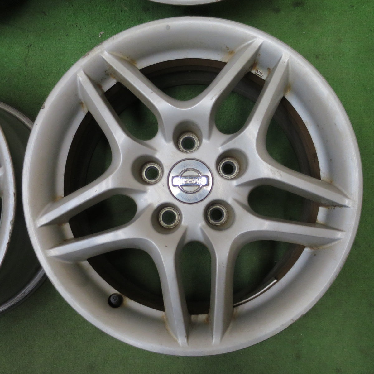 4本価格★日産 R34 スカイライン ステージア 等 純正 ホイール 16インチ 16×7JJ PCD114.3/5H★6070302NGホ