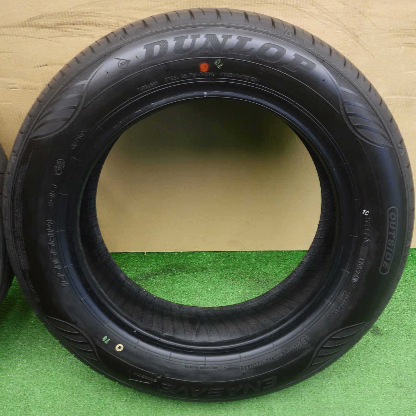 新車外し！26年★165/65R14 ダンロップ エナセーブ EC350+ タイヤ 14インチ タンク ルーミー パッソ トール ブーン 等★6060104KTノタ