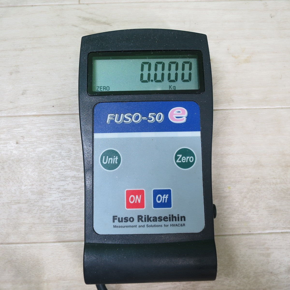 ☆FUSO デジタル チャージング スケール 冷媒 計量器 FUSO-50 測定器 計測器 測り 計り 量り はかり 扶桑理化製品 現状品☆