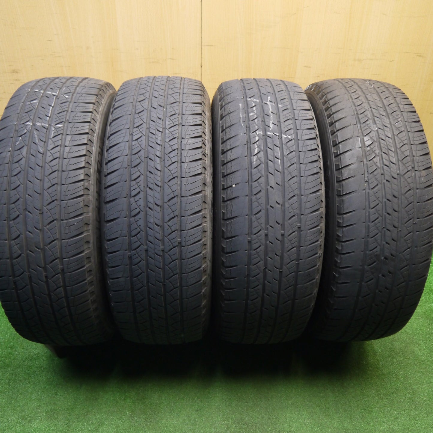 4本価格★トヨタ 150系 ランクル プラド 純正 265/65R17 ミシュラン LATITUDE TOUR 17インチ PCD139.7/6H★5111106Hノ