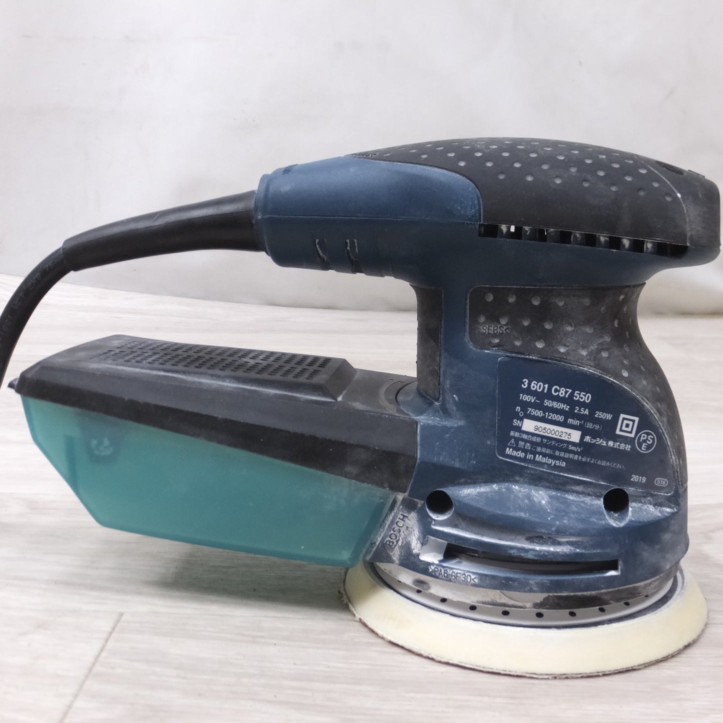 [送料無料] 付属品付き◆ボッシュ BOSCH 吸じん ランダム アクション サンダー GEX 125-1AE 100V 50/60Hz 2.5A 250W サンディングペーパー 電動 工具◆