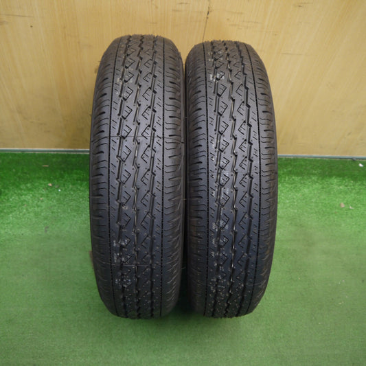 未使用！25年！2本★145/80R12 80/78N ブリヂストン K370 タイヤ 12インチ 軽 トラック 軽 バン 等★6050817Hノタ
