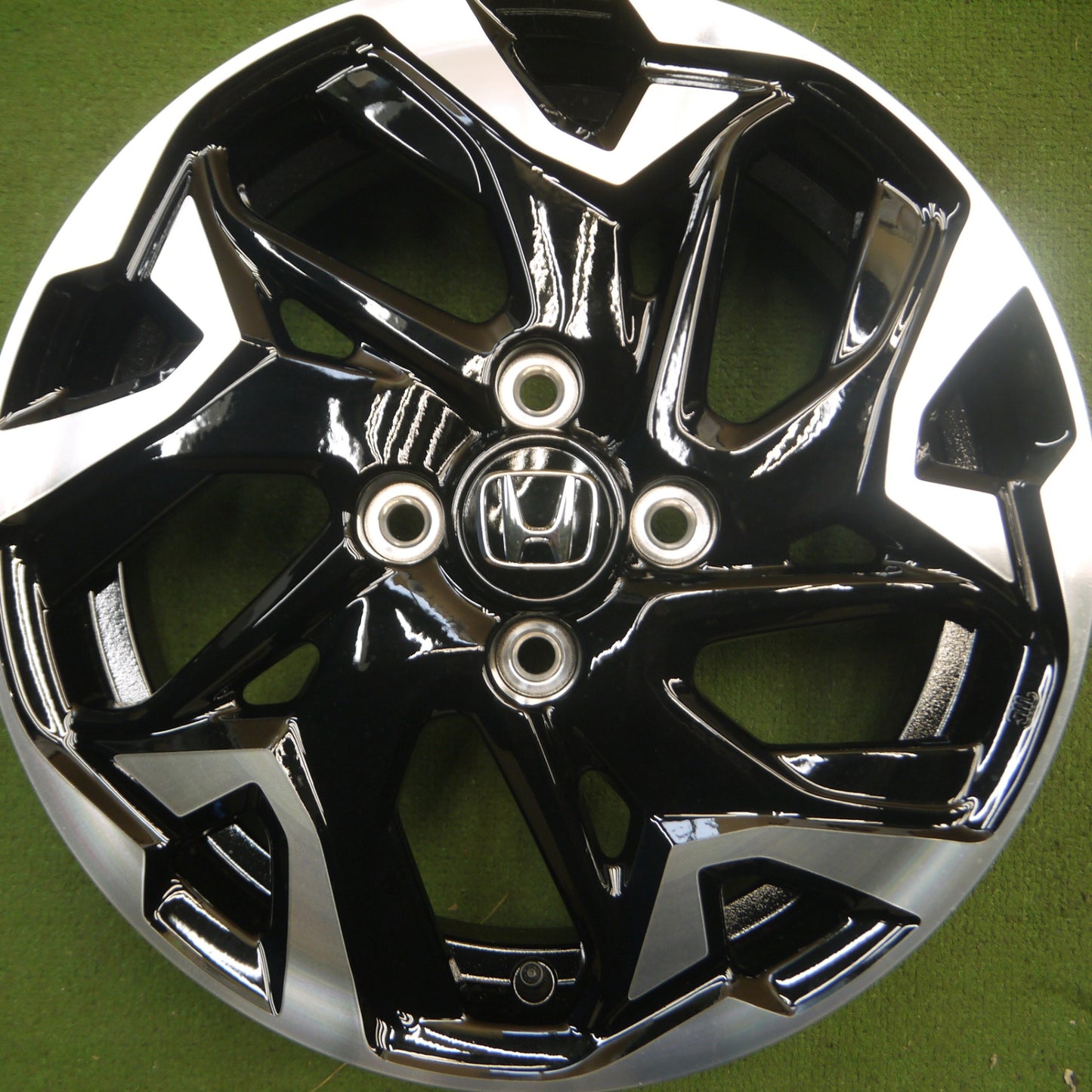 *送料無料* 新車外し★ホンダ N-WGN 純正 ホイール 15インチ 15×4.5J PCD100/4H Nワゴン★4061710Hホ