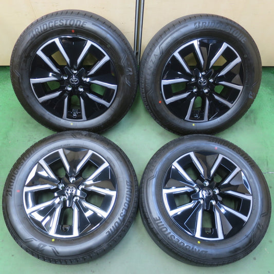 新車外し！26年★トヨタ bZ4X 純正 235/60R18 ブリヂストン アレンザ 001 ALENZA 18インチ PCD114.3/5H★6041304イノ
