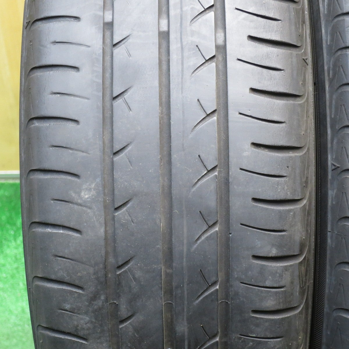 4本価格！22年★マツダ フレア クロスオーバー スズキ ハスラー 純正 165/60R15 ヨコハマ ブルーアース AE01 15インチ PCD100/4H★6021103NJノ