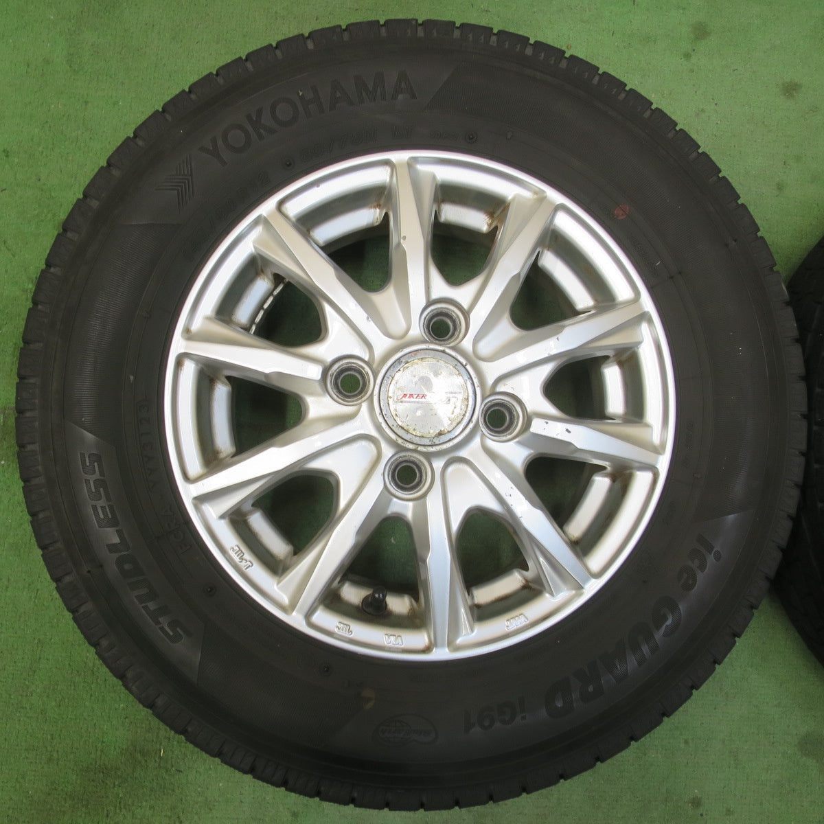 4本価格！23年★スタッドレス 145/80R12 80/78N ヨコハマ アイスガード iG91 JOKER ジョーカー 12インチ PCD100/4H★6013112イス