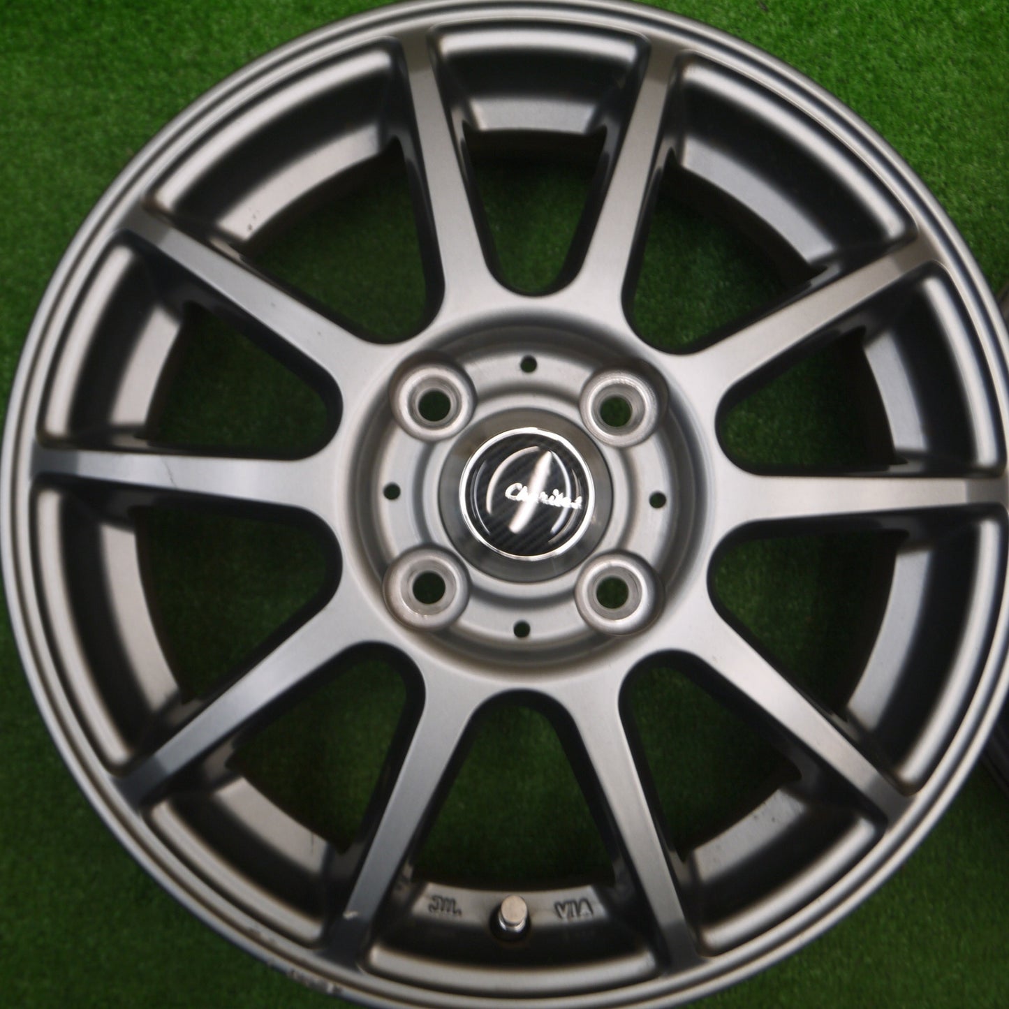 [送料無料] キレイ★CHARITES S10 カリテス 14インチ ホイール 14×4.5J PCD100/4H★4110103Hホ