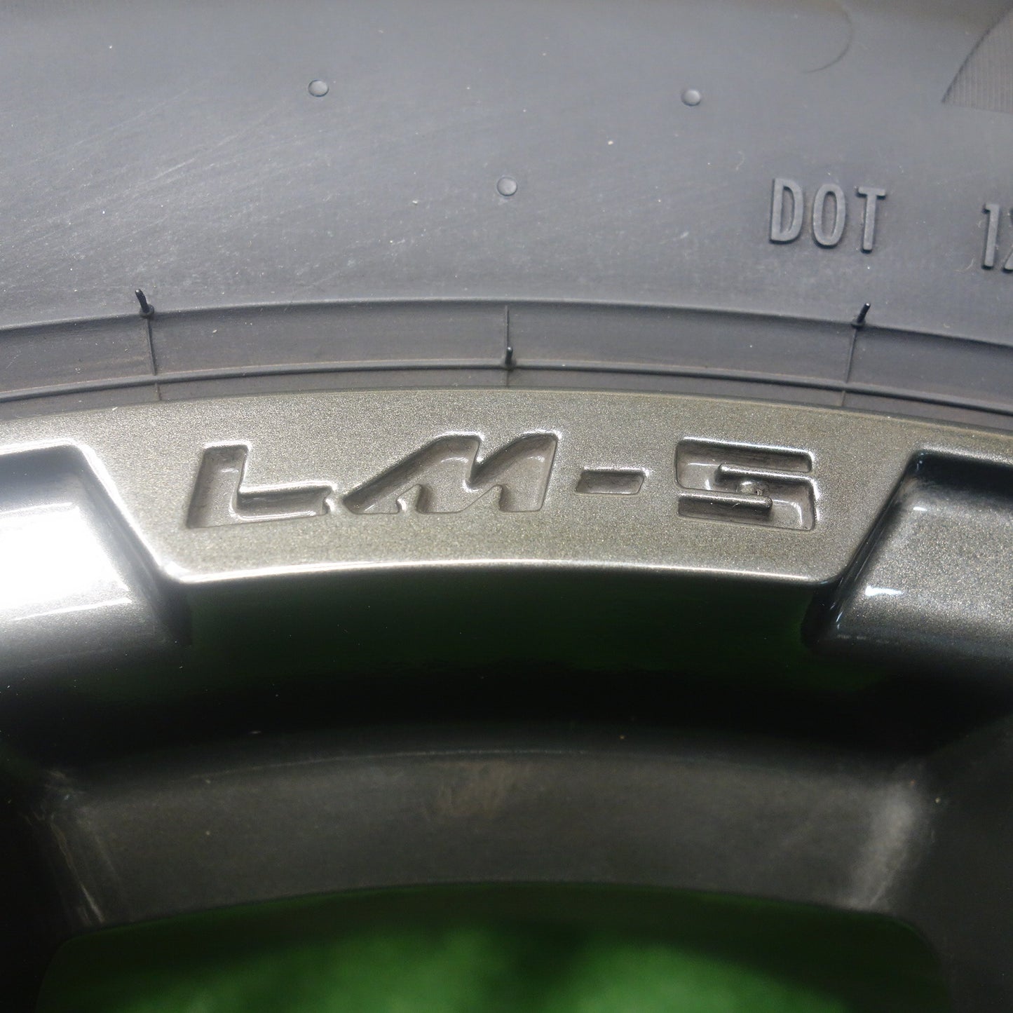 バリ溝！24年！キレイ！9分★Lehrmeister LM-S TRENTINO15 225/55R19 ピレリ POWERGY レアマイスター トレント15 パワジー 19インチ PCD114.3/5H★6041002KTノ