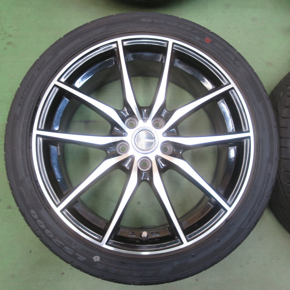キレイ！22年★プリウス 等 215/45R17 グッドイヤー イーグル LS2000 hybridⅡ G.speed Gスピード 17インチ PCD100/5H★6041103イノ