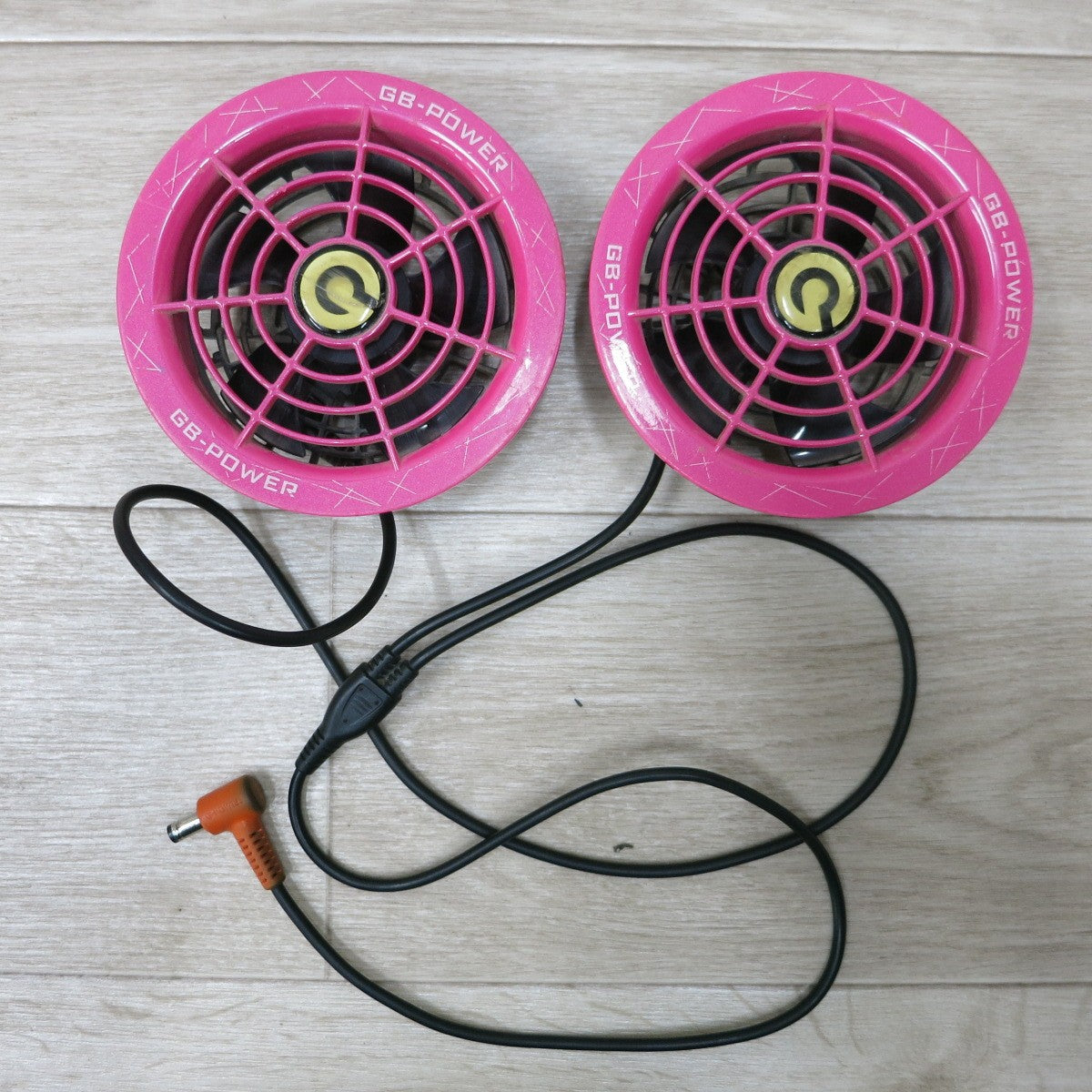 [送料無料] ◆GB-POWER 長信 ジャパン バッテリー ファン セット GB428PD 28V GF1 ピンク 空調服用◆