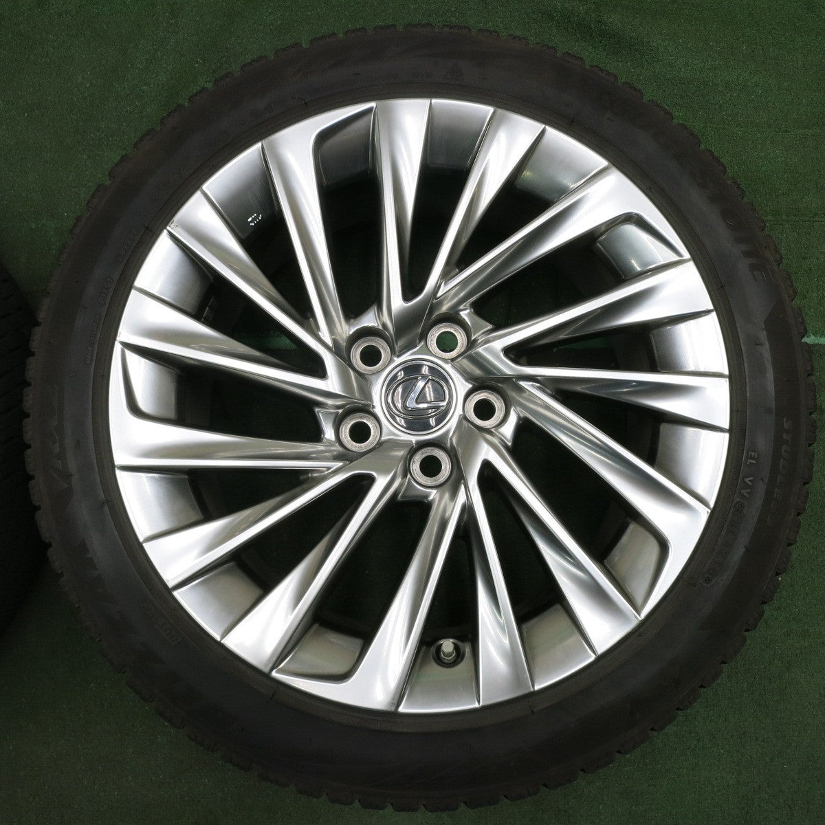 *送料無料* センサー付★レクサス ES バージョンL 純正 235/45R18 スタッドレス ブリヂストン ブリザック VRX2 18インチ PCD114.3/5H★4070301NJス