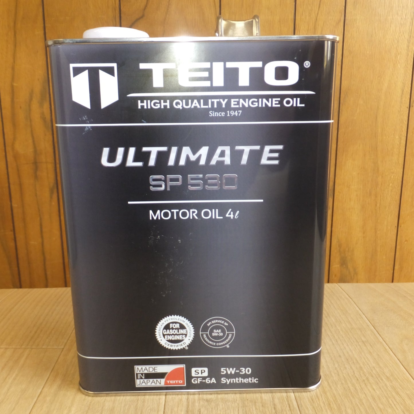 [送料無料] 未使用★帝都産業 TEITO 四輪車専用エンジンオイル 5W-30 ULTIMATE SP530 4L　3缶 セット★