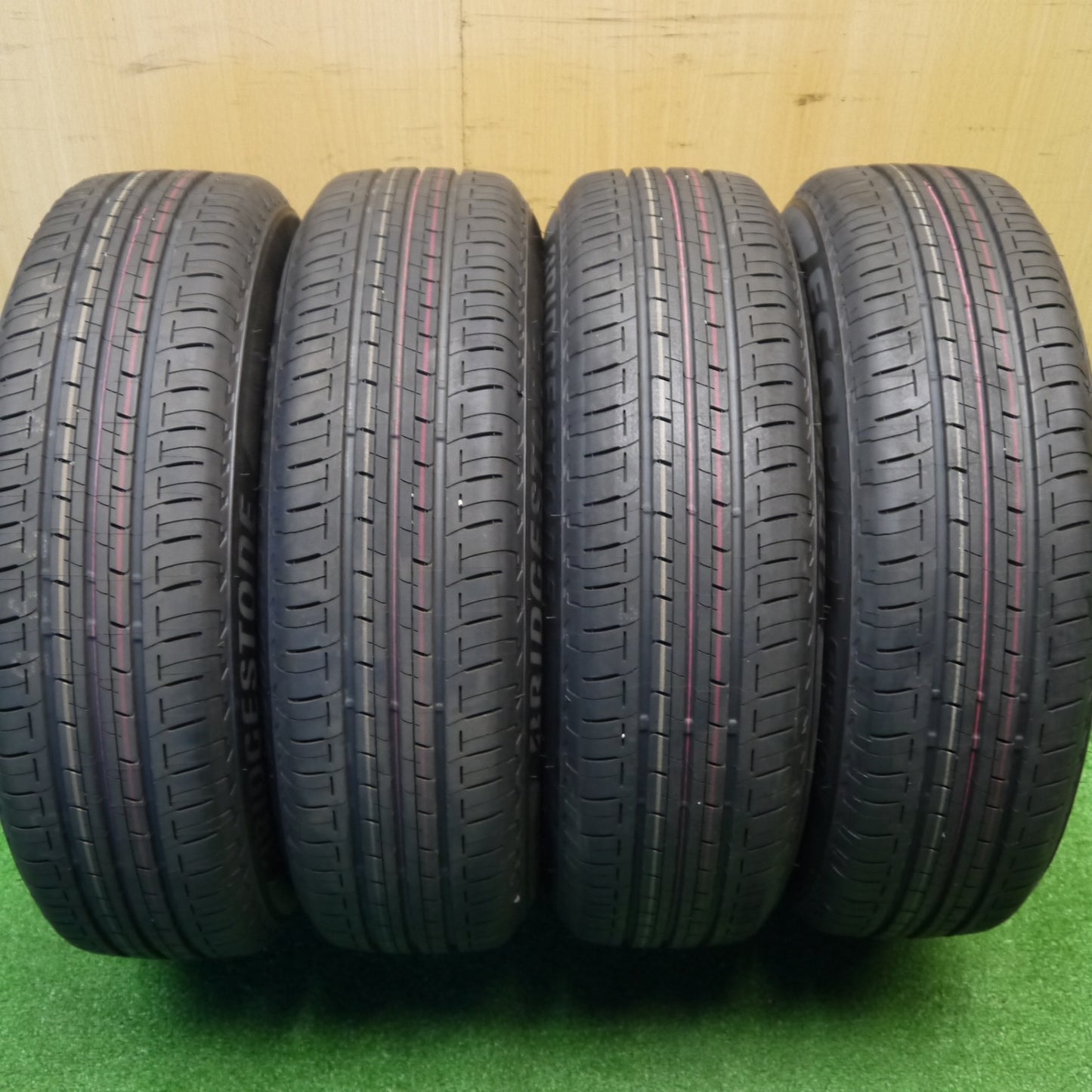 新車外し！24年★トヨタ ヤリス 純正 スチール 175/70R14 ブリヂストン エコピア EP150 14インチ PCD100/4H★5102801Hノ