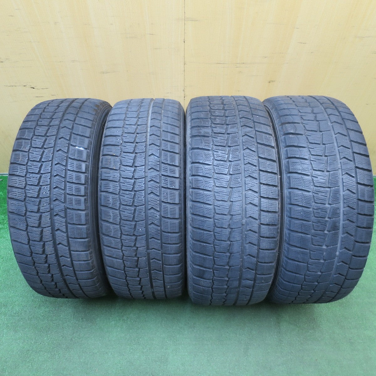 バリ溝！8.5分★レクサス IS 純正 225/45R17 245/45R17 スタッドレス ダンロップ ウインターマックス WM02 17インチ PCD114.3/5H★6020906NJス