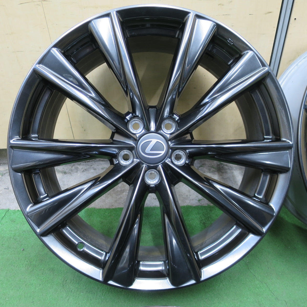 キレイ◎レクサス NX Fスポーツ 純正 ホイール 20インチ 20×7.5J PCD114.3/5H◎6091602NGホ