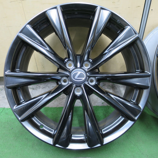キレイ◎レクサス NX Fスポーツ 純正 ホイール 20インチ 20×7.5J PCD114.3/5H◎6091602NGホ