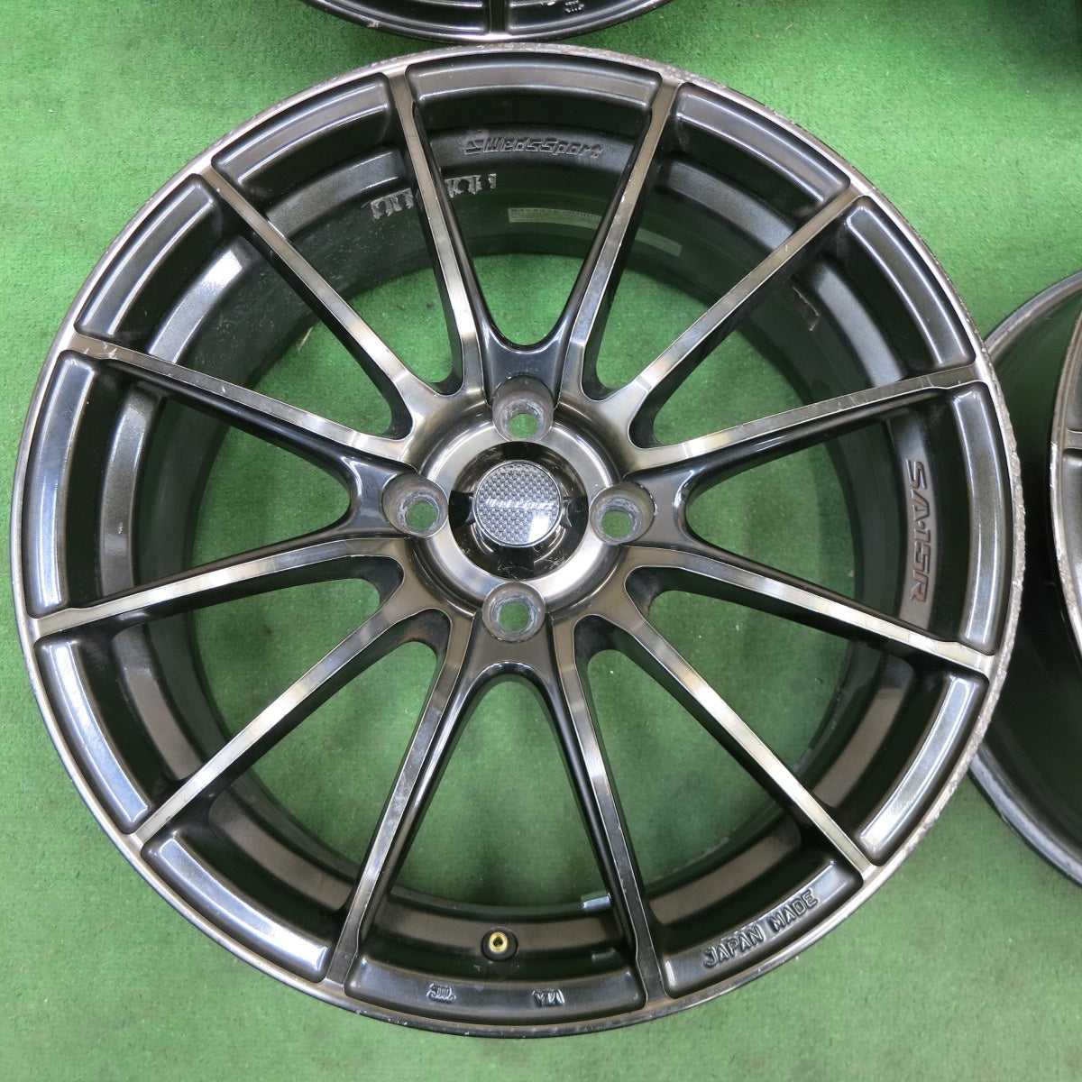 4本価格★WedsSport SA-15R 17インチ ホイール ウェッズスポーツ 17×7J PCD100/4H★6011902ナホ