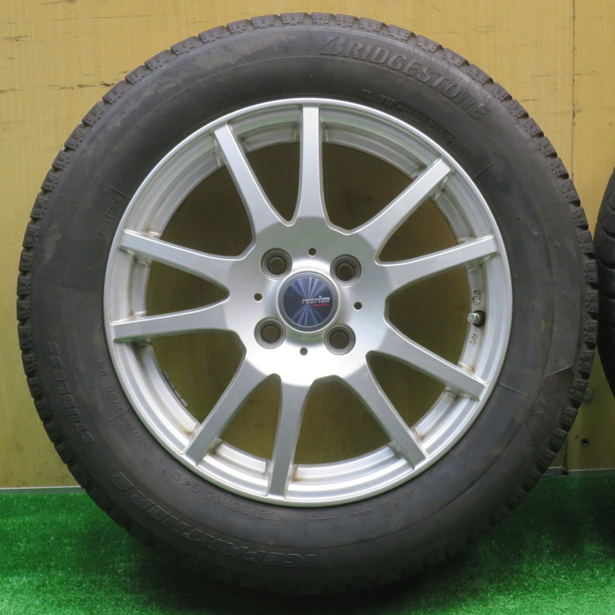 4本価格★スタッドレス 175/65R15 ブリヂストン アイスパートナー2 ravrion RM01 ラブリオン 15インチ PCD100/4H★5102902NJス