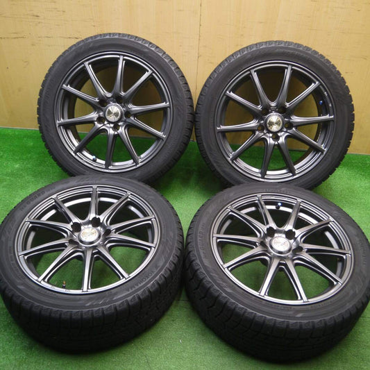 バリ溝！キレイ！8.5分★スタッドレス 225/45R17 ヨコハマ アイスガード iG60 FINAL SPEED MiD 17インチ PCD114.3/5H★5010609Hス