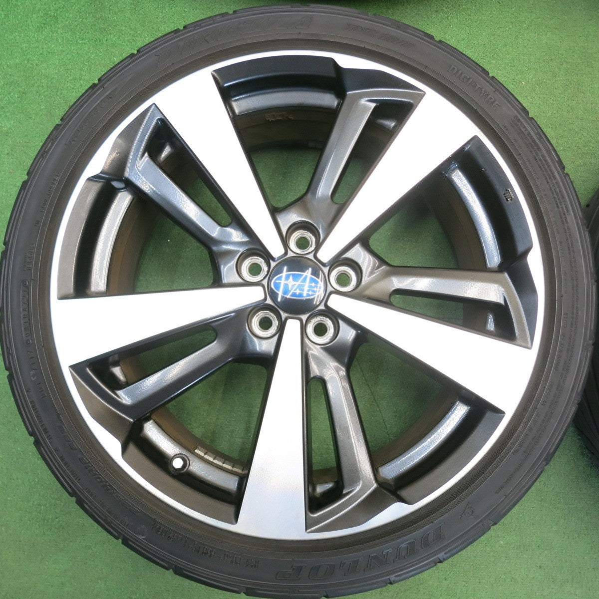 4本価格★スバル インプレッサ スポーツ 純正 225/40R18 ダンロップ DIREZZA DZ101 18インチ PCD100/5H★6052108HAノ