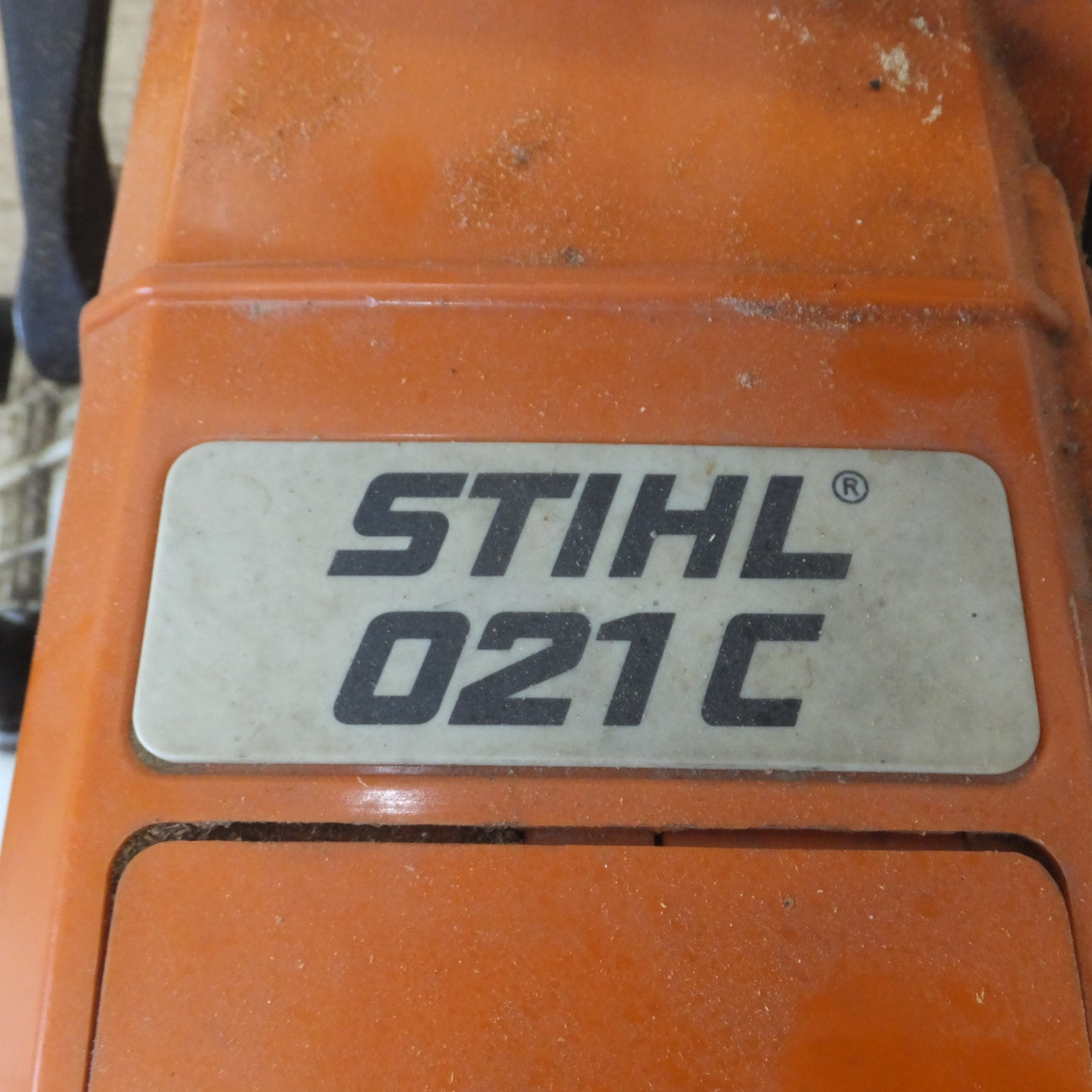 [送料無料] 岐阜発 ジャンク★スチール STIHL エンジンチェーンソー 021C★