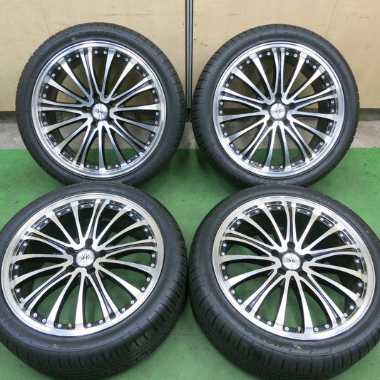 タイヤ未使用！24年★LOXARNY EX BADX 245/40R19 デュラターン MOZZA SPORT ロクサーニ 19インチ PCD114.3/5H★5050103TTノ