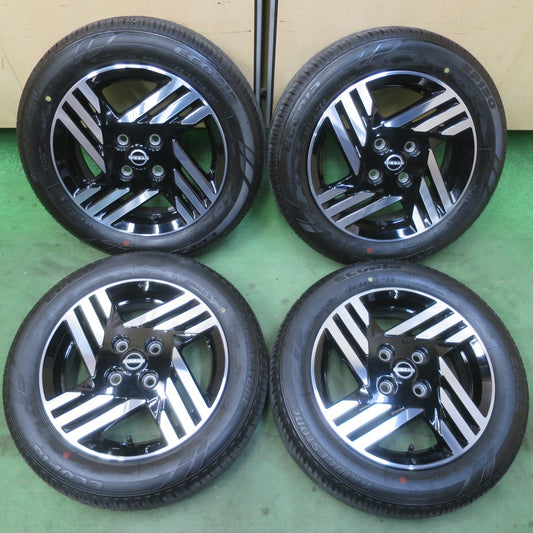 新車外し！25年★日産 デイズ ルークス ハイウェイスター 純正 155/65R14 ブリヂストン エコピア EP150 14インチ PCD100/4H★6021402イノ