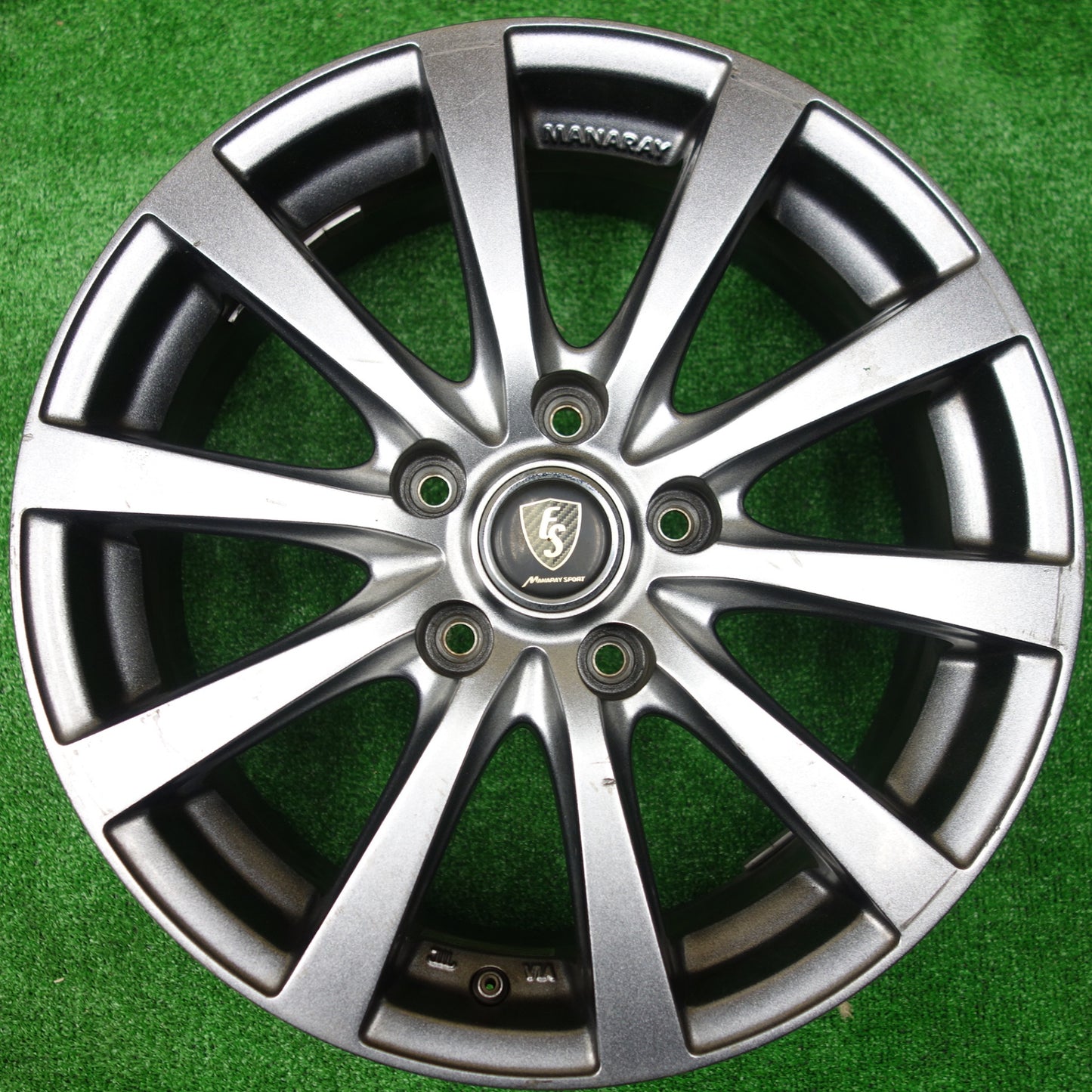 4本価格★MANARAY SPORT 16インチ ホイール マナレイ スポーツ 16×6.5J PCD114.3/5H★5112001KTホ