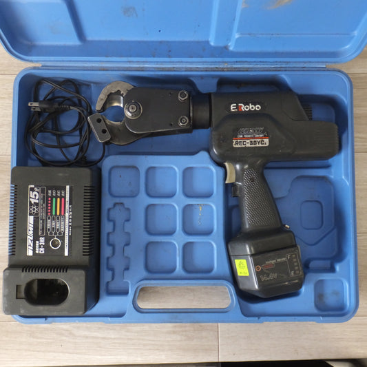 [送料無料] ジャンク★泉精器 IZUMI 電動油圧式ケーブルカッター REC-30YC2★