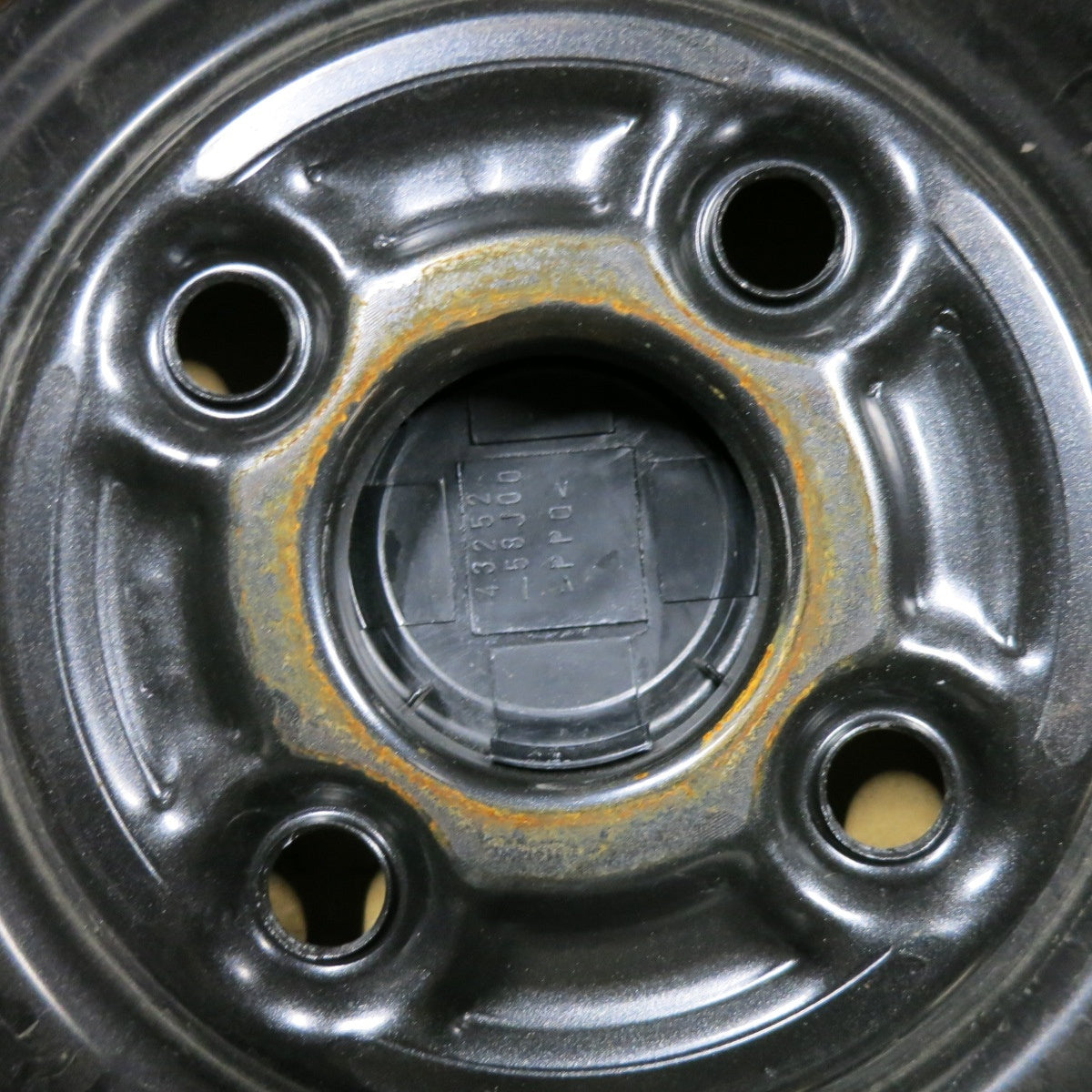 [送料無料] 新車外し★スズキ キャリイ 純正 スチール ホイール 12インチ 12×3.50B キャリィ キャリー PCD100/4H★5031403SYホ
