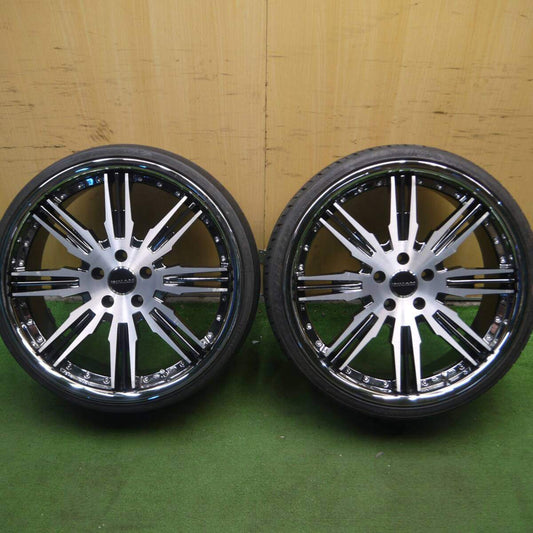 2本価格★ROJAM 225/30R20 デリンテ サンダー D7 ニットー NEO テク GEN ロジャム 20インチ PCD114.3/5H★4040107Hノ