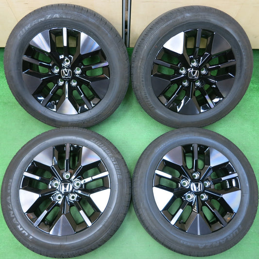 *送料無料* バリ溝！22年！キレイ！9.5分★ホンダ ステップワゴン スパーダ 純正 205/60R16 ブリヂストン トランザ ER33 16インチ PCD114.3/5H★4041109イノ