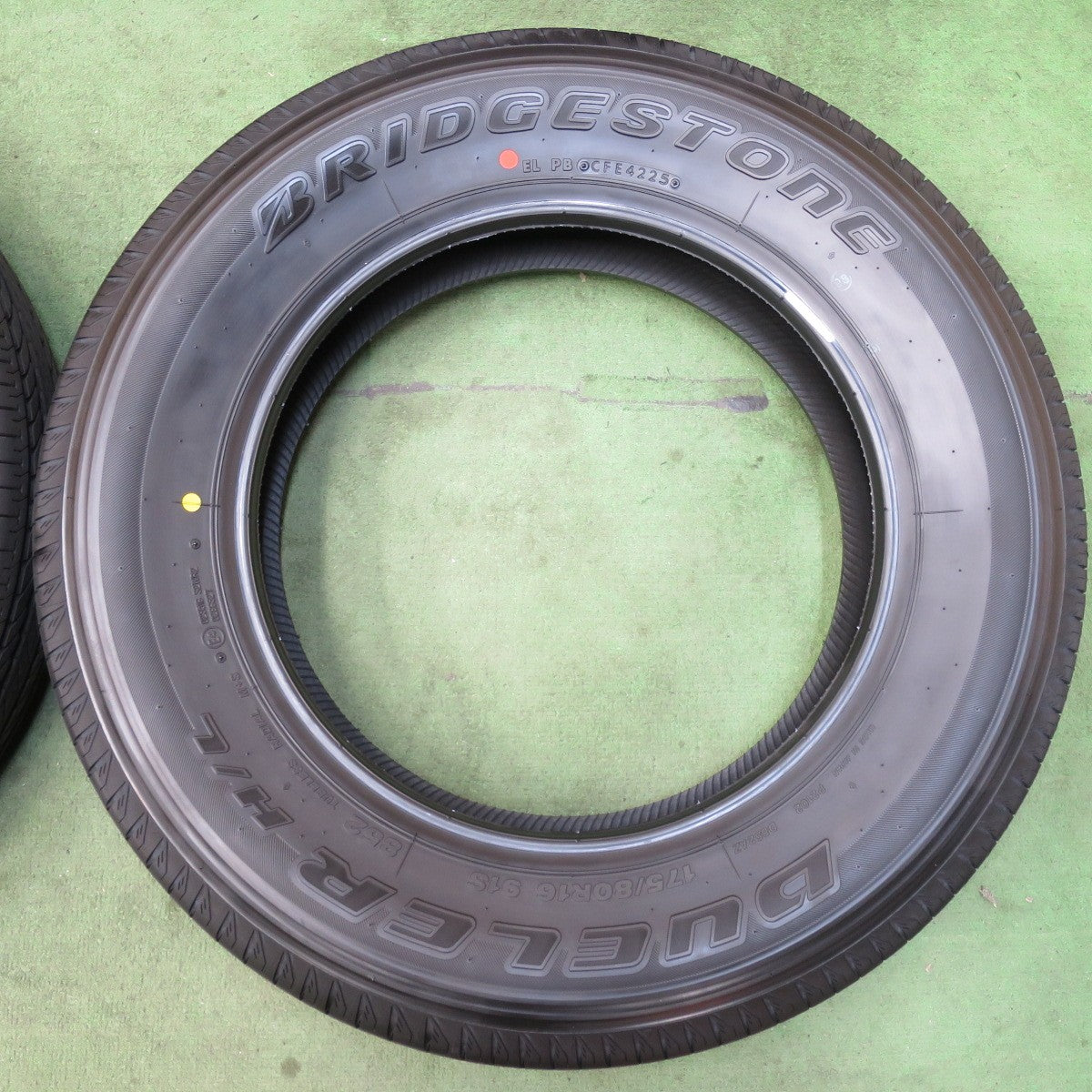 新車外し！25年★ジムニー 等 175/80R16 ブリヂストン デューラー H/L 852 DUELER タイヤ 16インチ★5122207イノタ