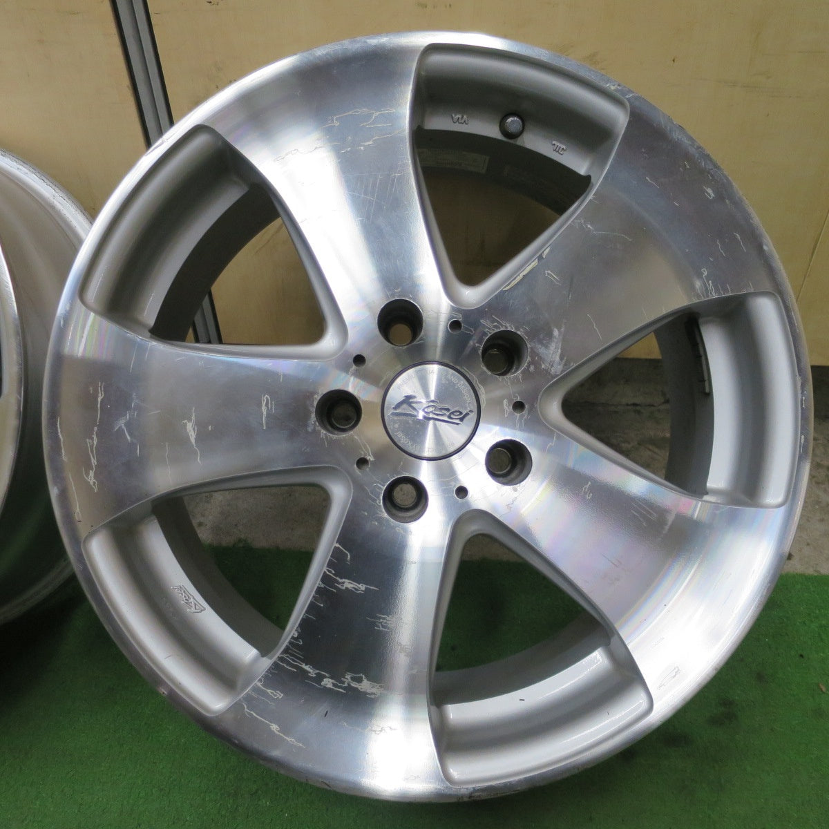 4本価格★Kosei CONCEPTO S03 17インチ ホイール コーセイ 光生 コンセプト 17×7J PCD114.3/5H★6061902NGホ