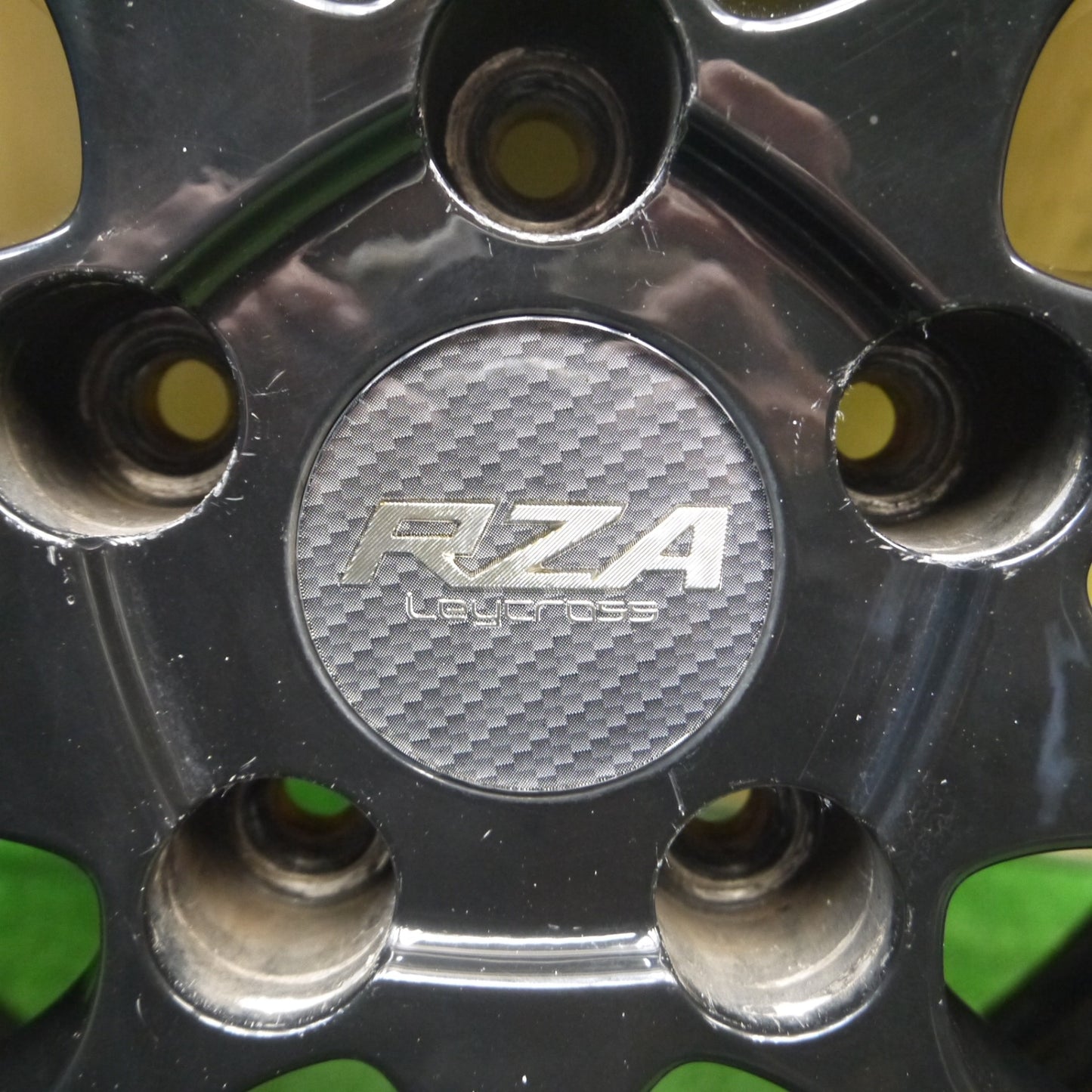 [送料無料] キレイ！21年★Leycross REZERVA RZA 225/55R18 ネオリン NEOLAND C570 レイクロス 18インチ PCD114.3/5H★5030304Hノ